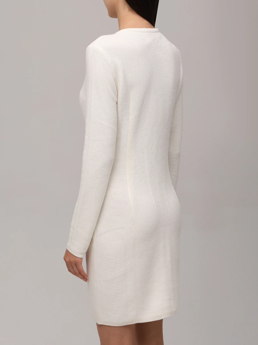 Платье из шерсти и вискозы