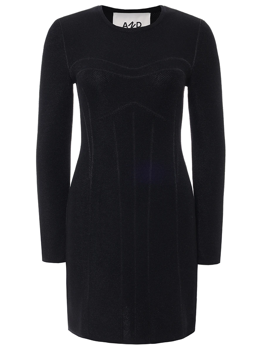 Платье из шерсти и вискозы