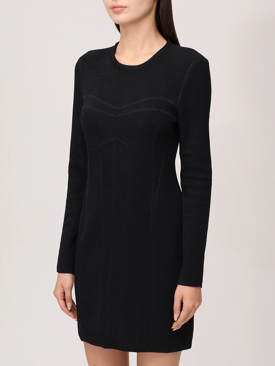 Платье из шерсти и вискозы