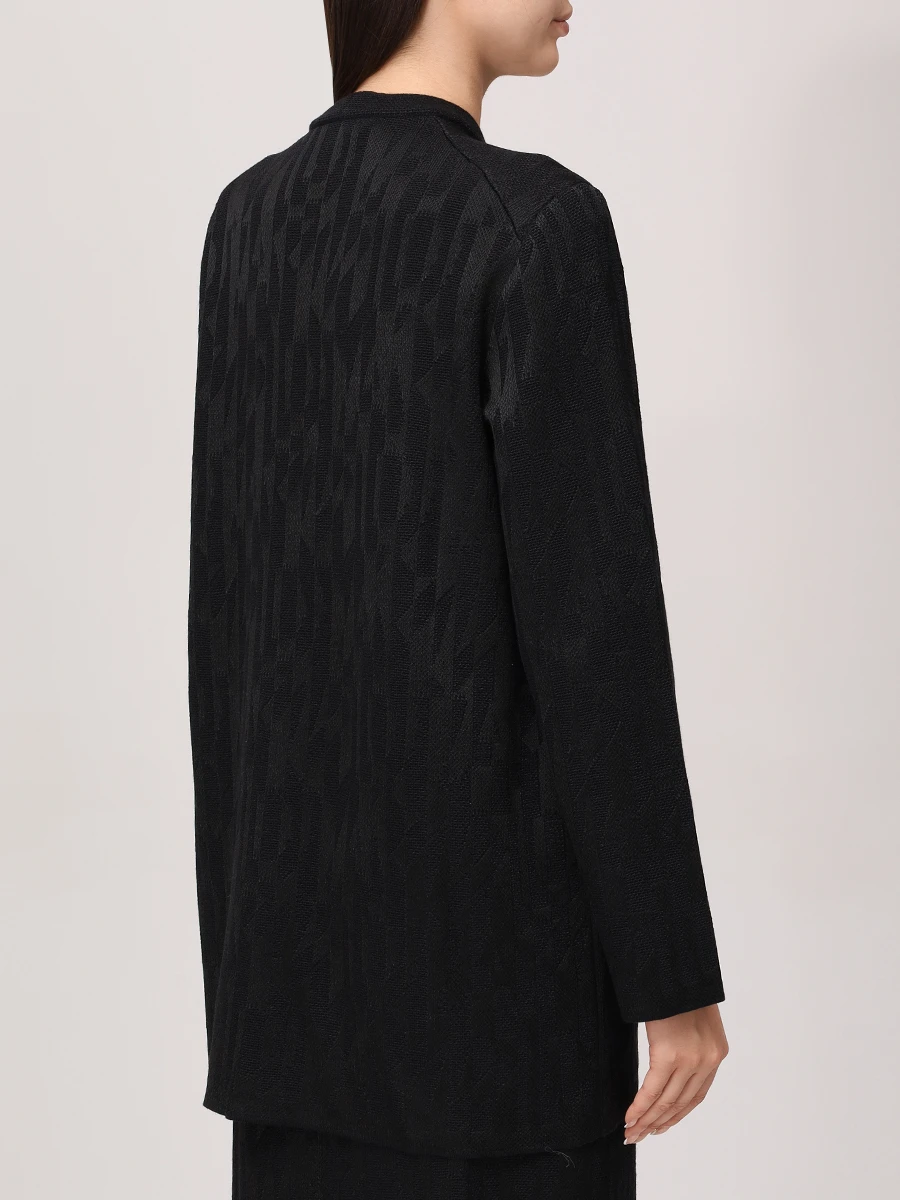 Кардиган из шерсти и вискозы