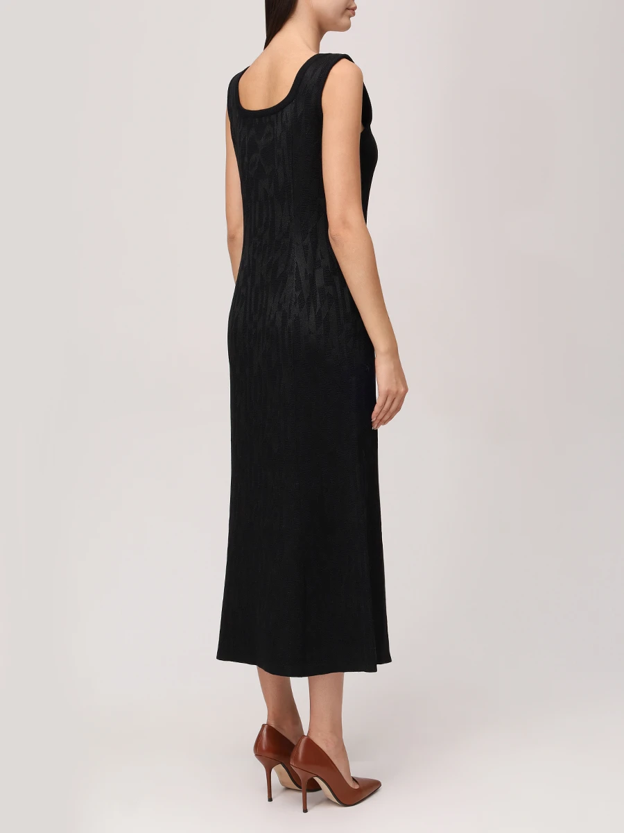 Платье из шерсти и вискозы