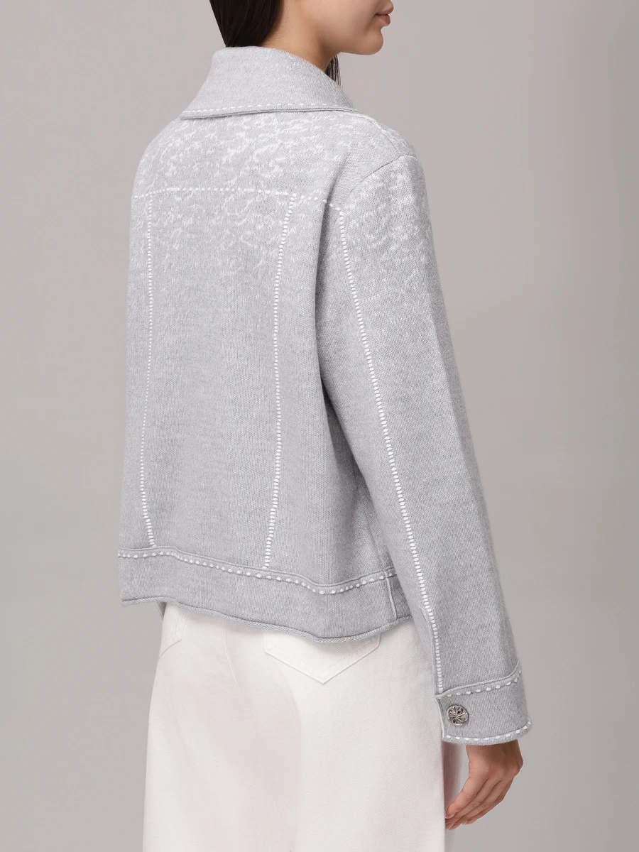 Жакет шерстяной