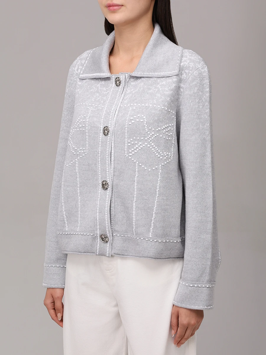 Жакет шерстяной