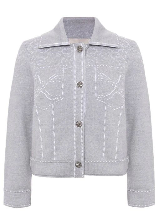 Жакет шерстяной AND THE BRAND