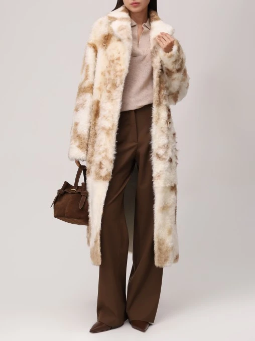 Шуба Wild из меха ягненка DYMO STUDIO