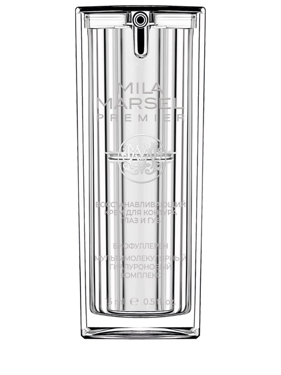 Восстанавливающий крем для контура глаз и губ Mila Marsel Premier