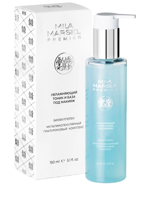 Увлажняющий тоник и база под макияж Mila Marsel Premier MILAMARSEL