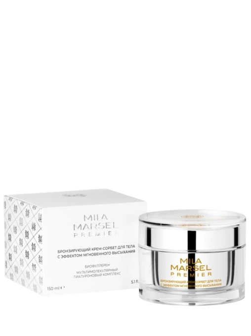 Бронзирующий крем-сорбет для тела с эффектом мгновенного высыхания Mila Marsel Premier MILAMARSEL
