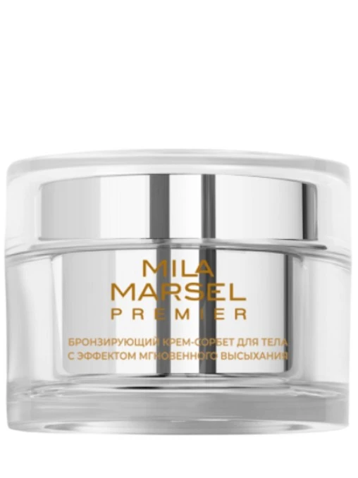 Бронзирующий крем-сорбет для тела с эффектом мгновенного высыхания Mila Marsel Premier MILAMARSEL