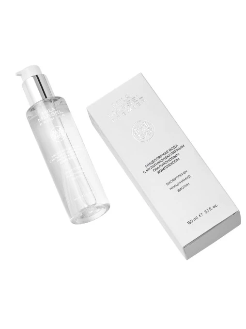 Мицеллярная вода с мультимолекулярным гиалуроновым комплексом Mila Marsel Premier MILAMARSEL