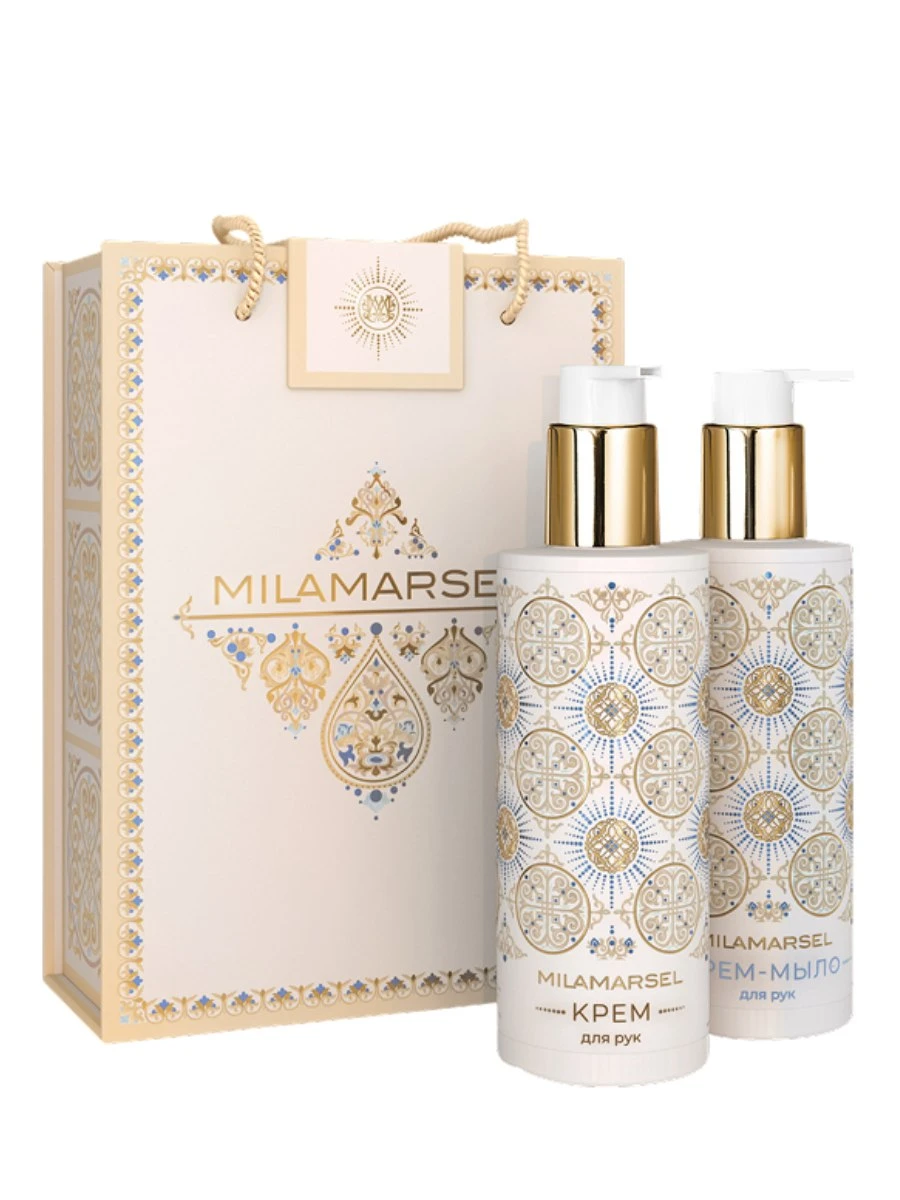 Подарочный набор Крем-мыло для рук и крем для рук