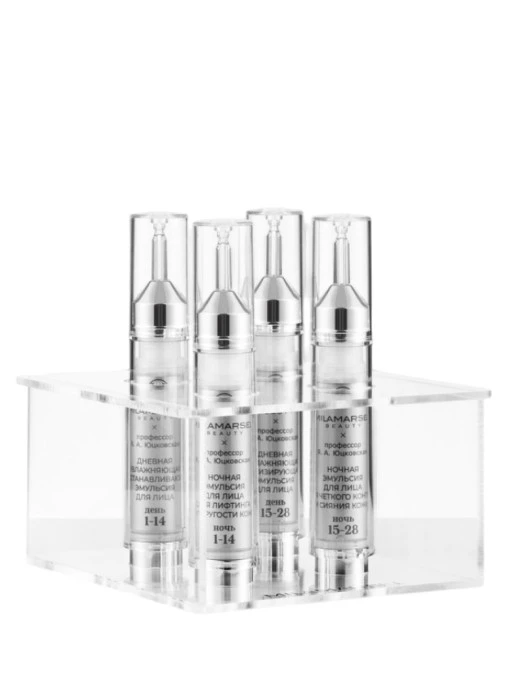 Четырехнедельный кислородный антивозрастной комплекс для лица MILAMARSEL & проф.Я.А.Юцковская (набор рефилов) MILAMARSEL