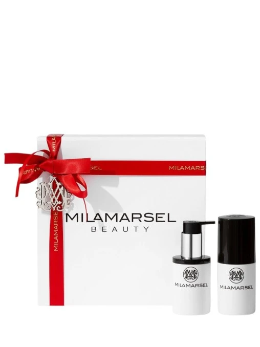 Набор для безупречного макияжа MILAMARSEL в подарочной коробке MILAMARSEL