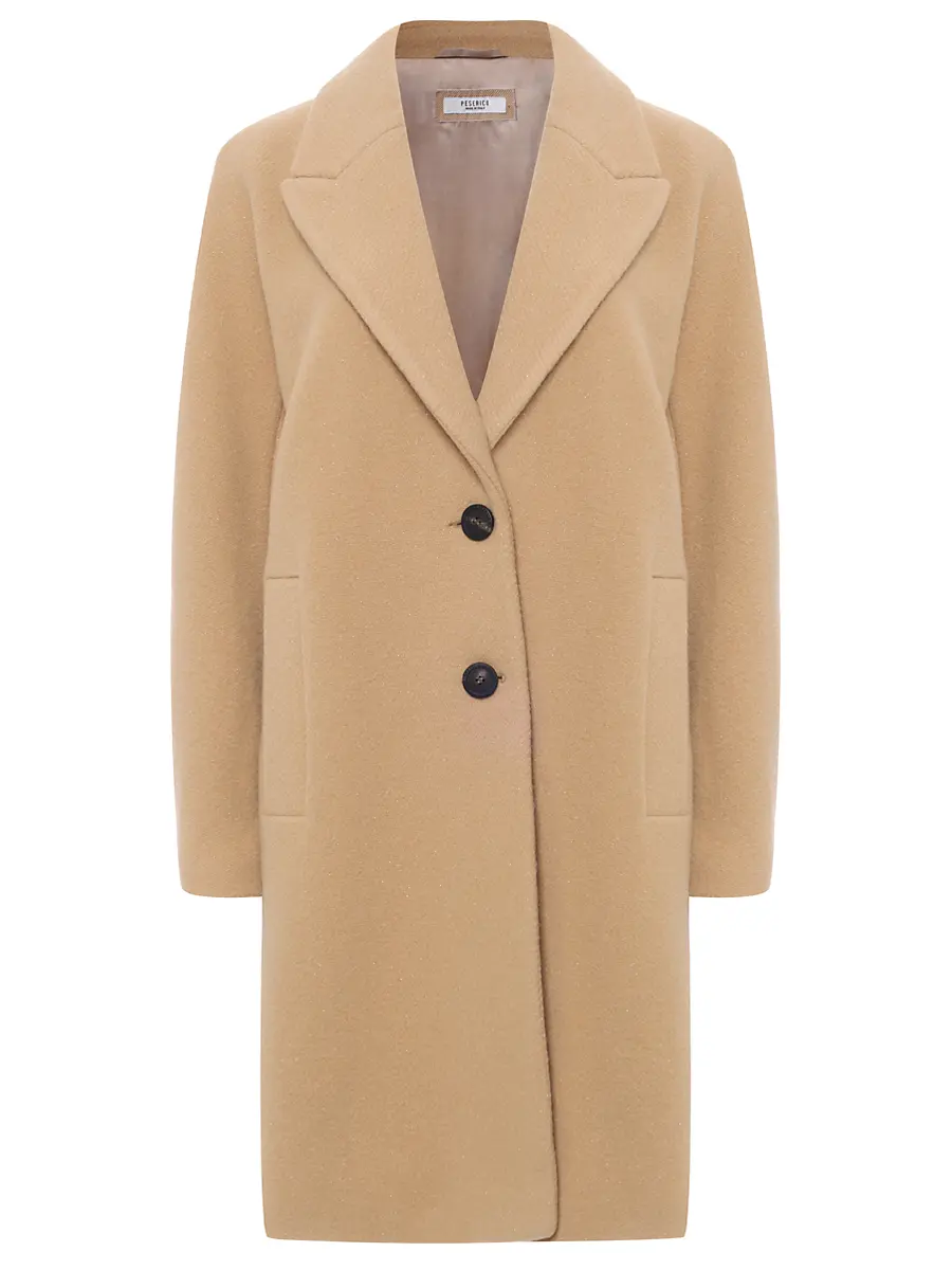 Пальто шерстяное