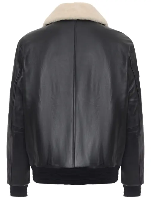 Бомбер кожаный MOOSE KNUCKLES