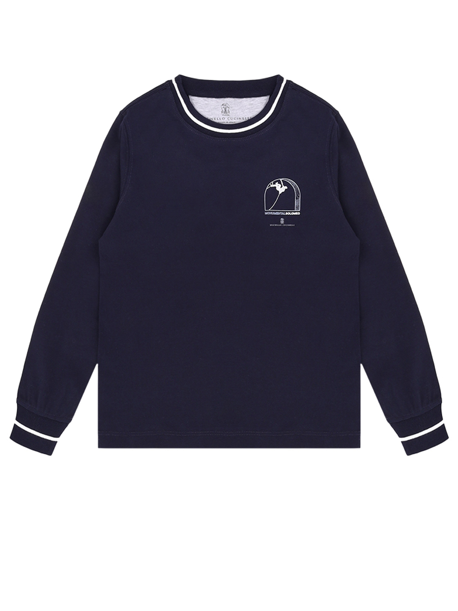 Лонгслив хлопковый