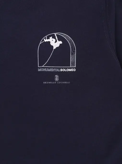 Лонгслив хлопковый BRUNELLO CUCINELLI