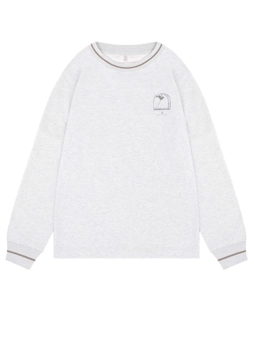 Лонгслив хлопковый BRUNELLO CUCINELLI