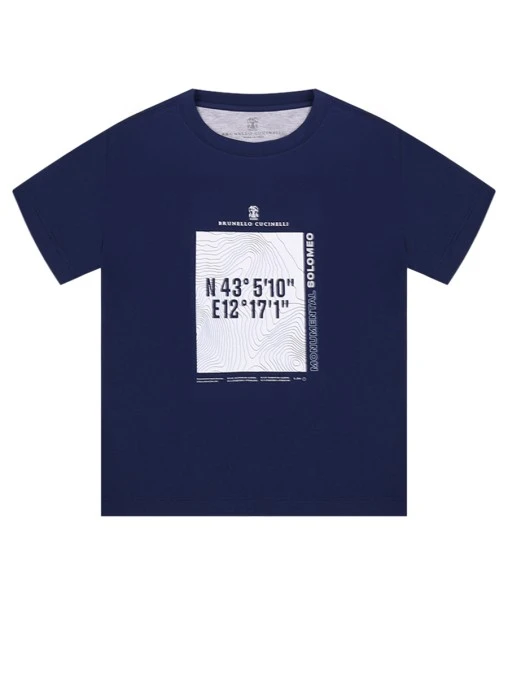 Футболка хлопковая BRUNELLO CUCINELLI