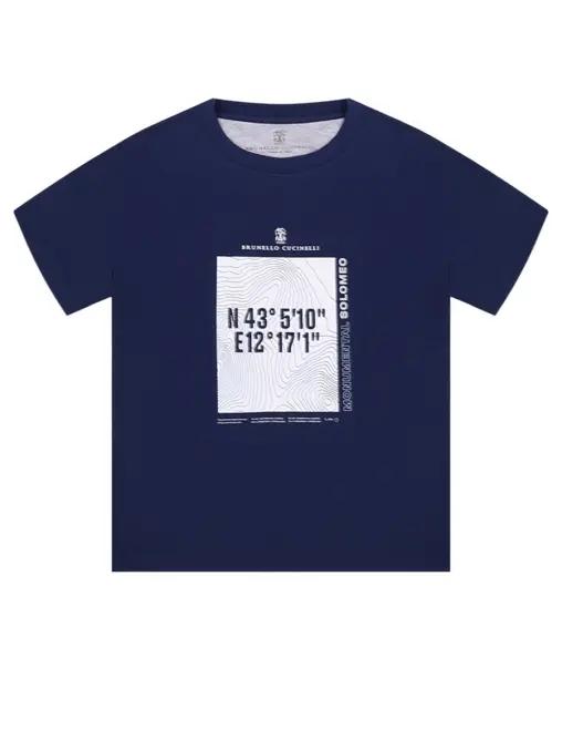 Футболка хлопковая BRUNELLO CUCINELLI