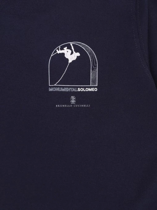 Лонгслив хлопковый BRUNELLO CUCINELLI