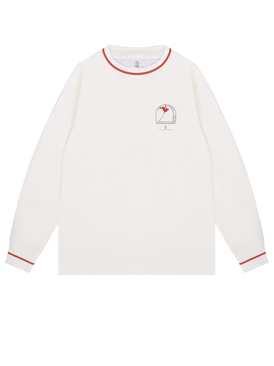 Лонгслив хлопковый