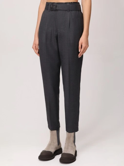 Брюки шерстяные BRUNELLO CUCINELLI