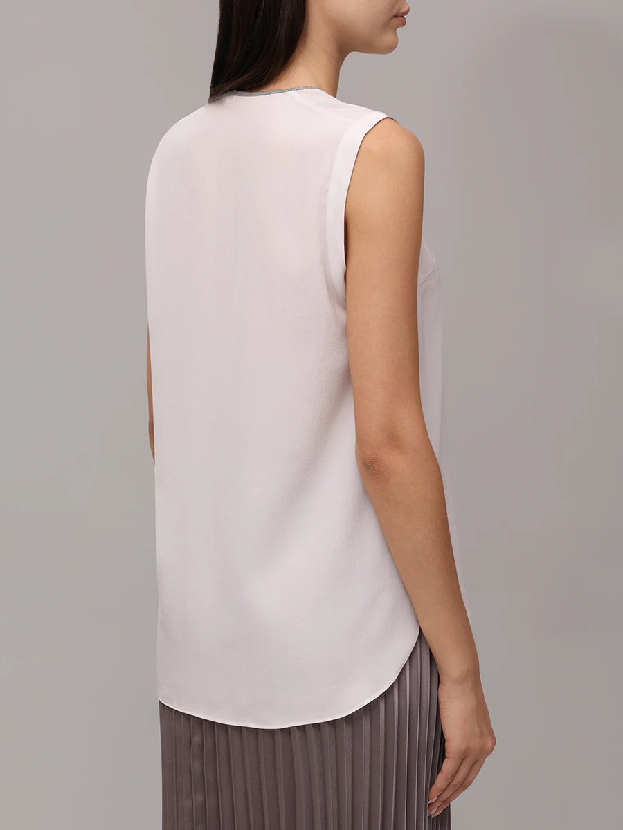 Топ шелковый