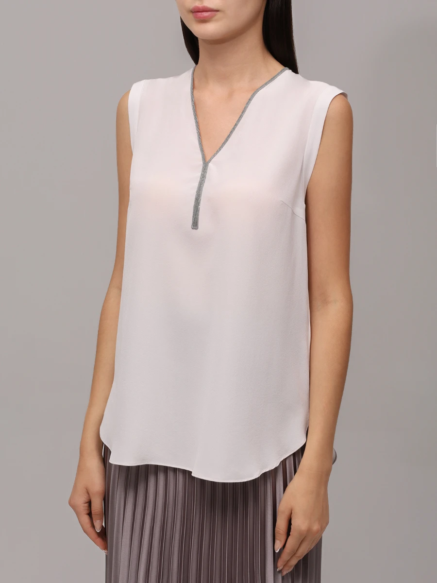 Топ шелковый