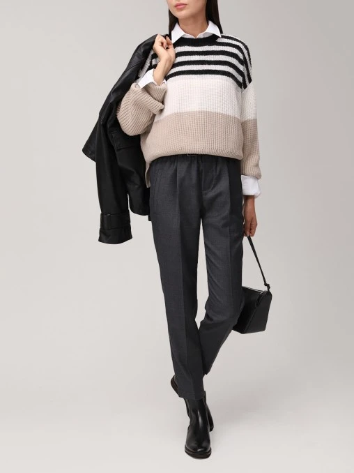 Джемпер шерстяной BRUNELLO CUCINELLI