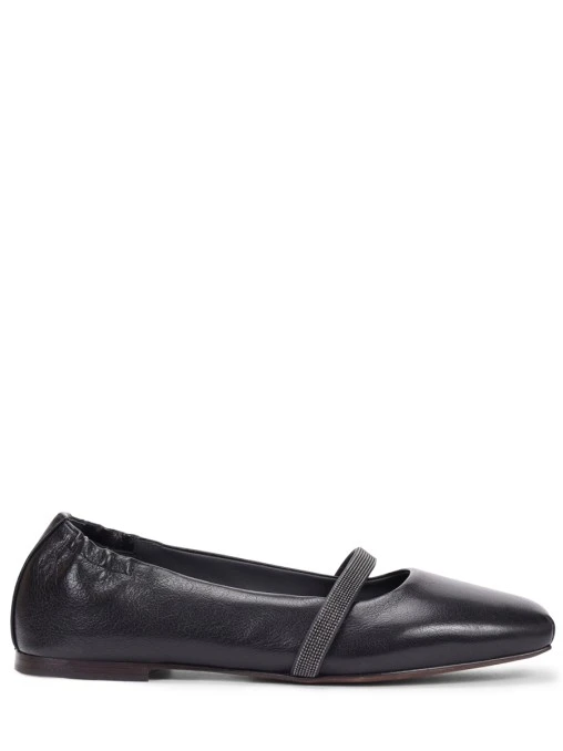Балетки кожаные BRUNELLO CUCINELLI