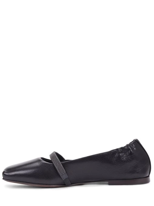 Балетки кожаные BRUNELLO CUCINELLI