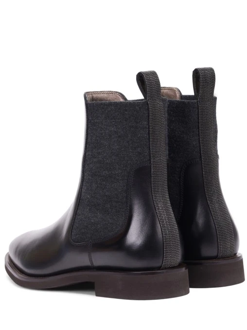 Челси кожаные BRUNELLO CUCINELLI