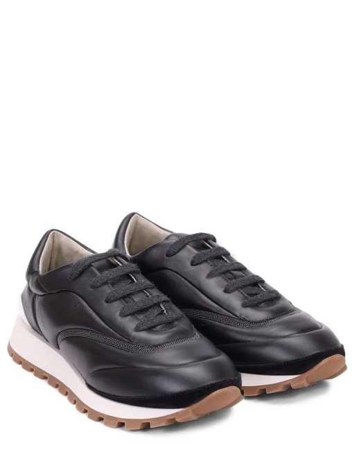 Кроссовки кожаные BRUNELLO CUCINELLI