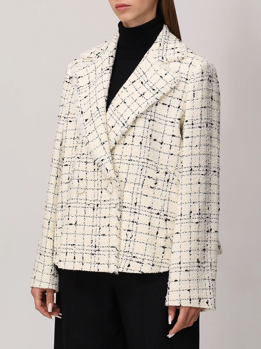 Жакет в клетку