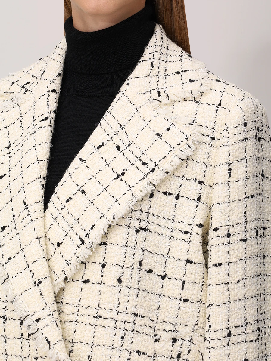 Жакет в клетку