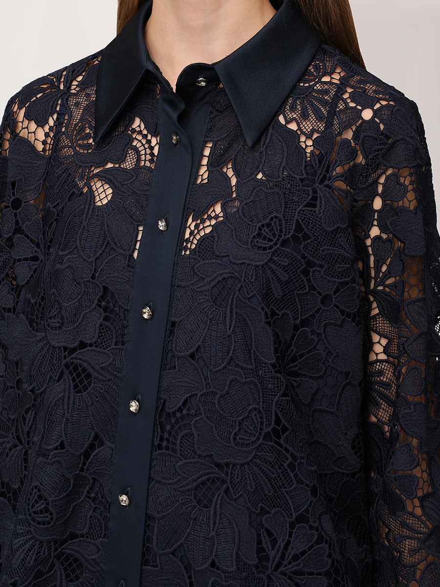 Блуза кружевная