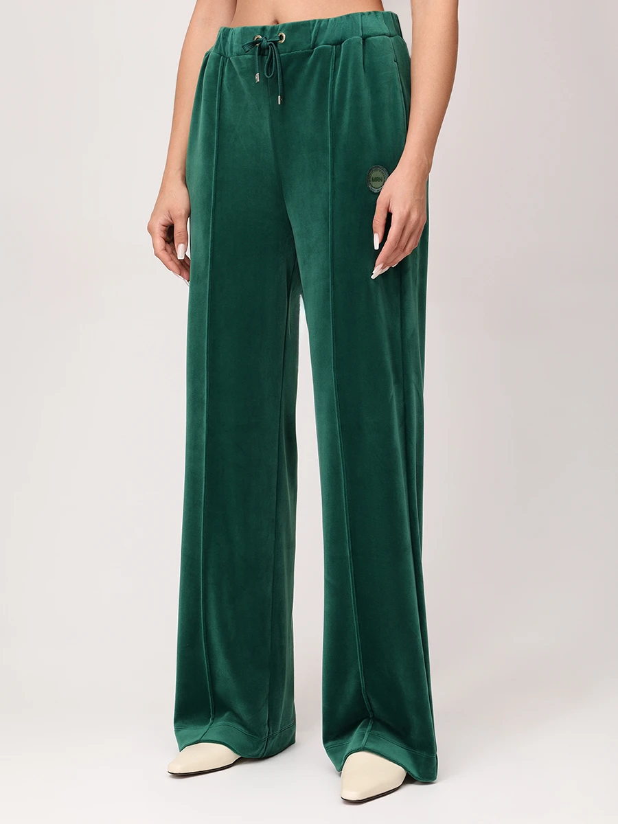 Брюки однотонные