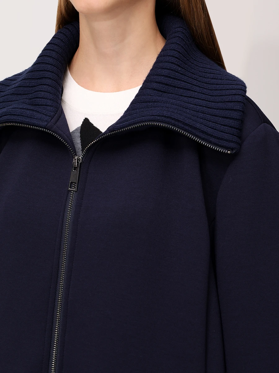 Пальто однотонное