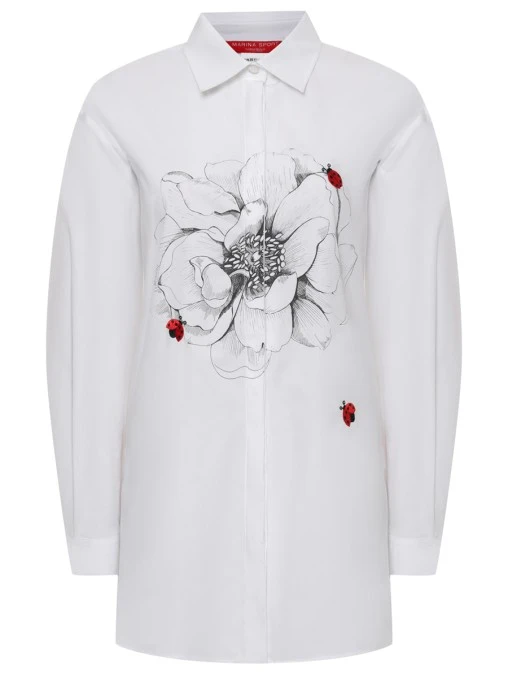 Рубашка хлопковая MARINA RINALDI