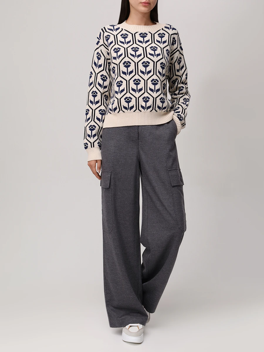 Брюки шерстяные