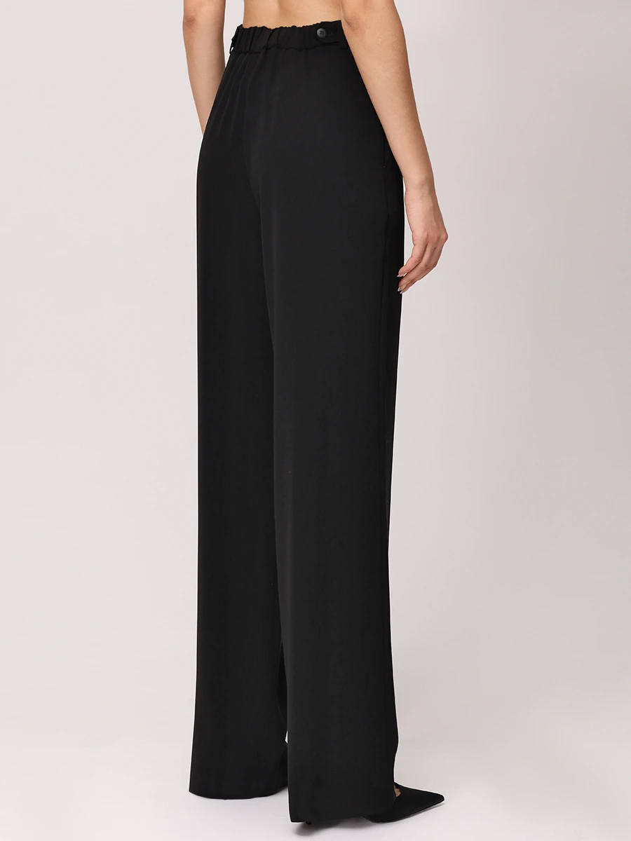 Брюки однотонные