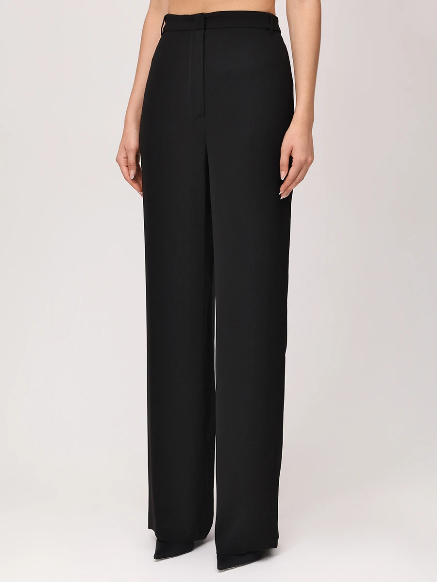 Брюки однотонные