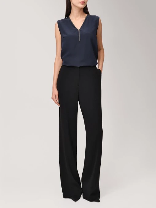 Брюки однотонные MAX MARA