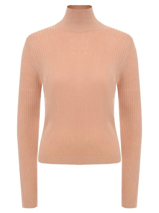 Водолазка из шелка и шерсти MAX MARA