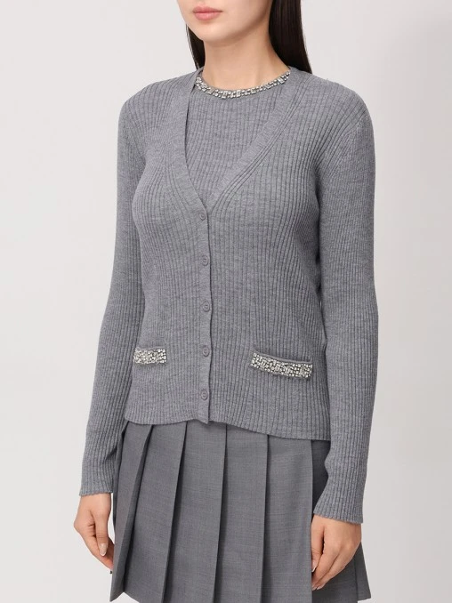 Кардиган шерстяной MAX MARA