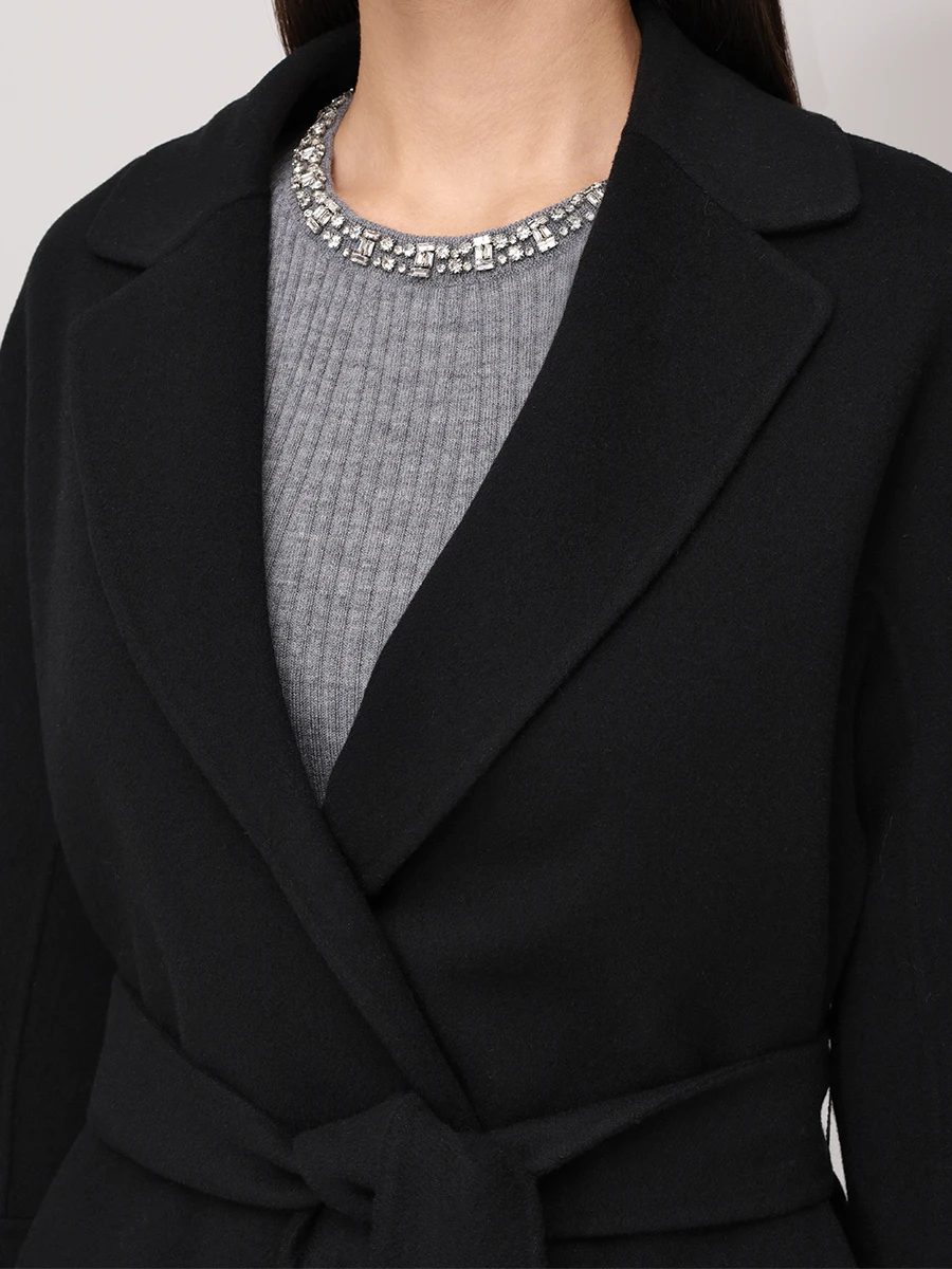 Пальто шерстяное