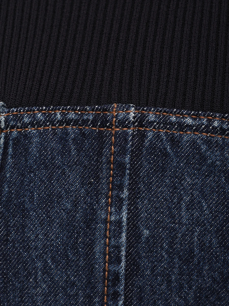 Платье комбинированное