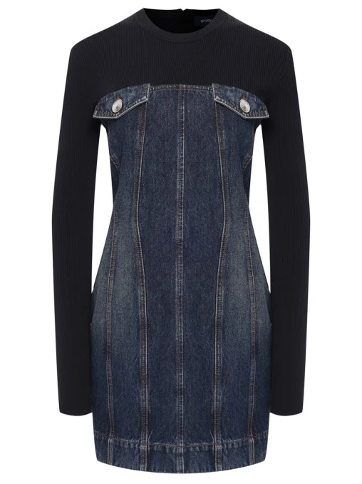 Платье комбинированное SPORTMAX