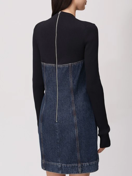 Платье комбинированное SPORTMAX